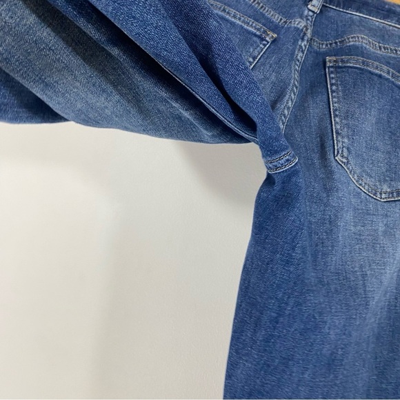 Pistola Denim Hi Rise Cropped Med Wash Jeans Size 27 - Picture 7 of 8